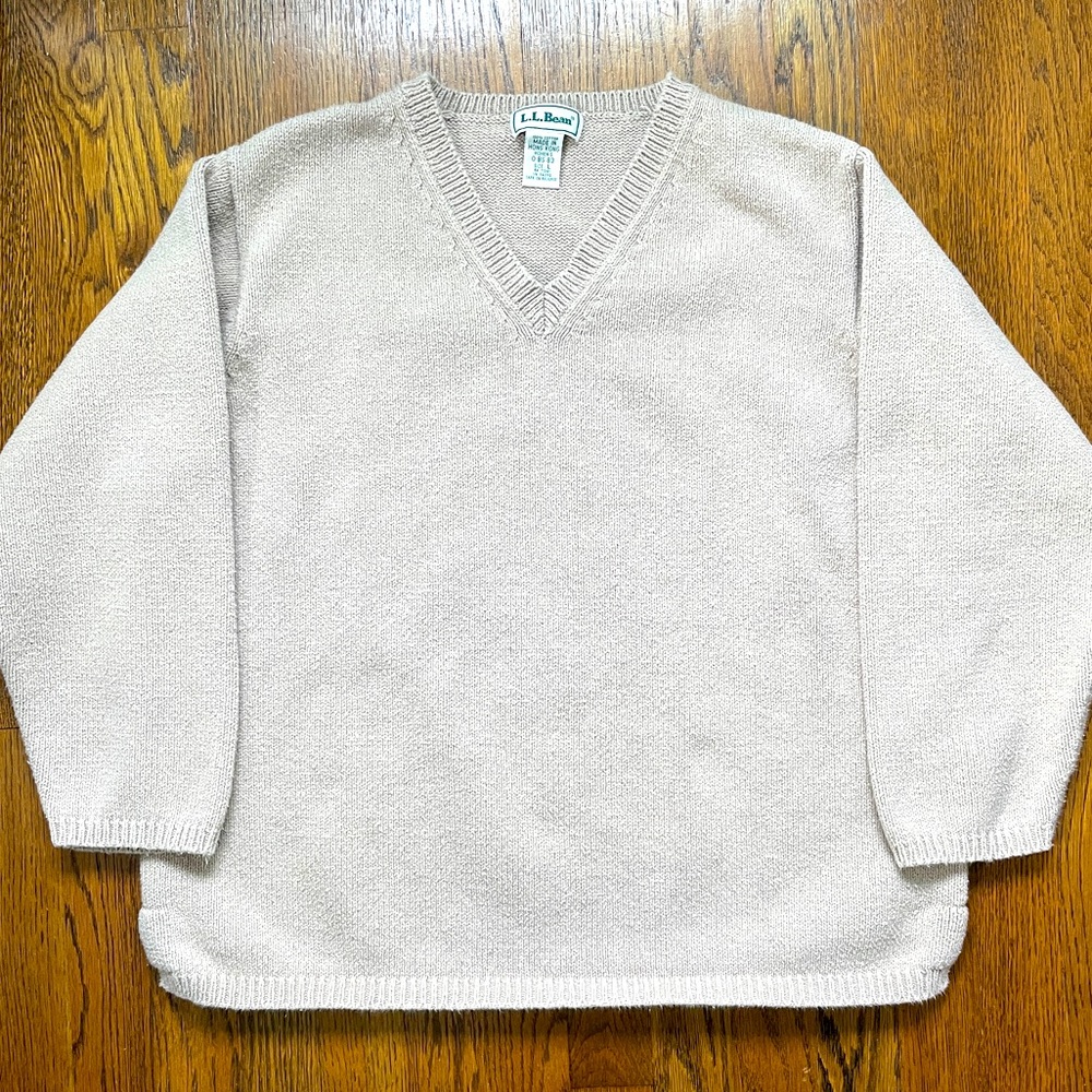 Size Medium, Vintage LL Bean Sweater